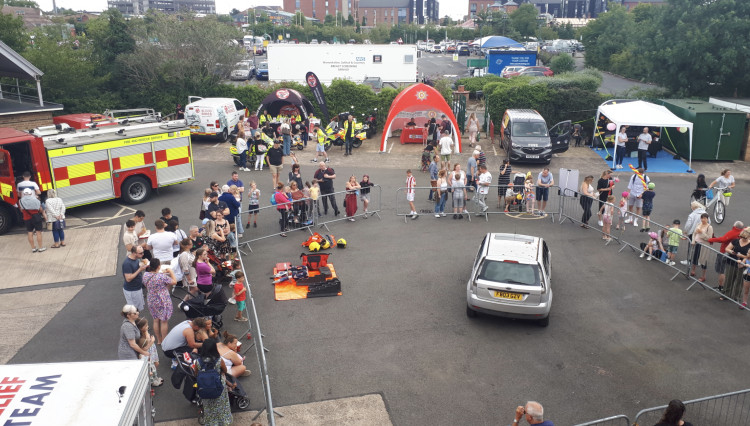 Warwickshire Fire and Rescue Service announces summer events for residents to meet firefighters and enjoy activities (images via WCC) 