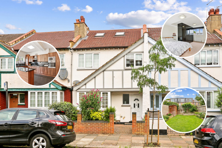 This week's Ealing property of the week is a beautiful four bedroom home in Mayfield Avenue, Ealing (credit: Leslie & Co).