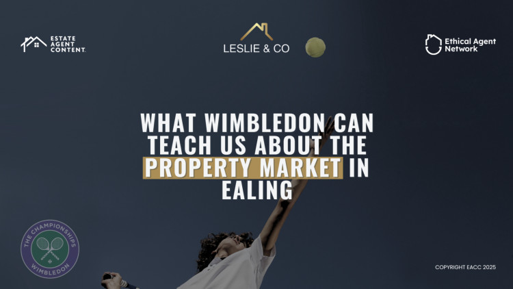 Leslie & Co detail how Wimbledon and property have more in common than you'd think (credit: Leslie & Co).