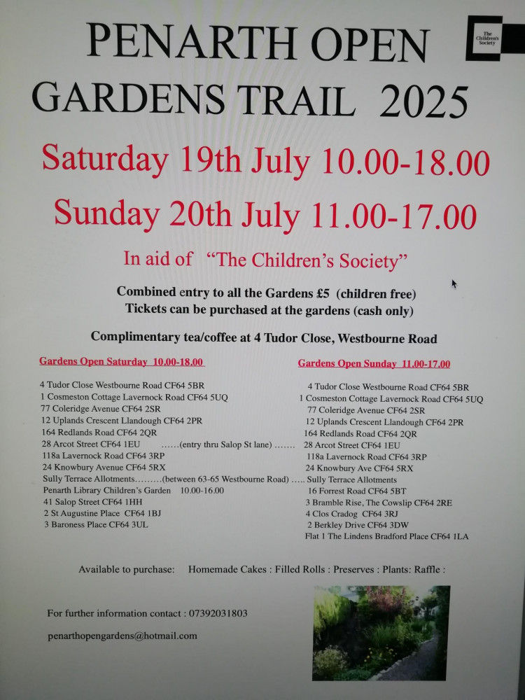 Penarth Open Gardens Penarth Open Gardens