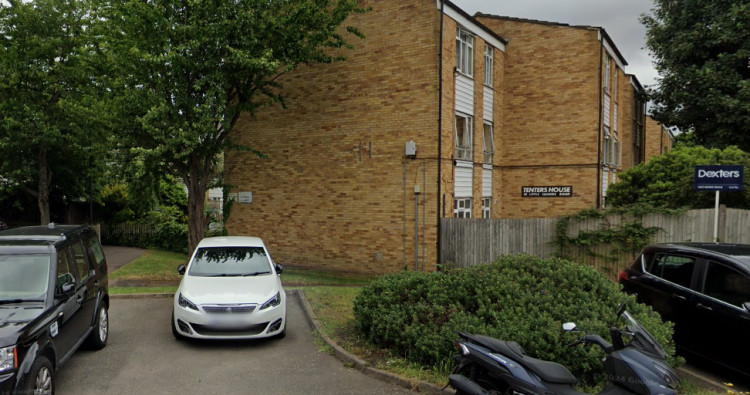 The order was served on a property in Tenters House on Little Queens Road, Teddington (Image via Google Maps)