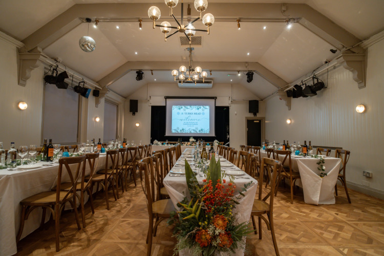 The Turk’s Head in Twickenham has transformed its Winchester Room into a stylish, multipurpose venue with space for up to 200 guests (credit: The Turk's Head Twickenham).
