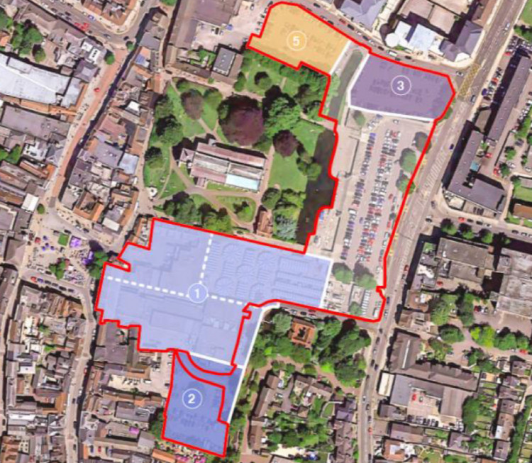 The preferred Churchgate redevelopment footprint 