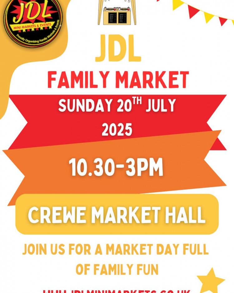 Monthly Market at Crewe Market Hall Monthly Market at Crewe Market Hall