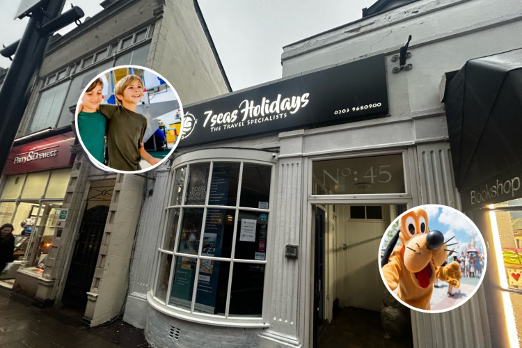7Seas Holidays is located at 45 Victoria Road, Surbiton, KT6 4JL (Credit: Tilly O'Brien)