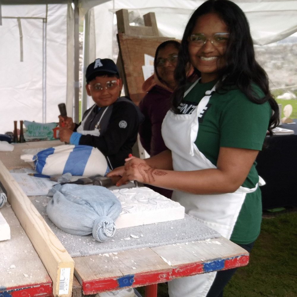 Family Stone Carving - Landmark Summer School Family Stone Carving - Landmark Summer School