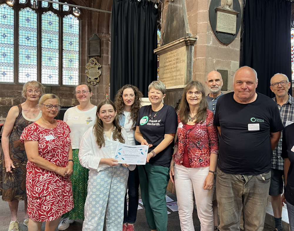 A local campaign group has won an award for its environmental activism (Image via: Friends of the Earth Chester & District) A local campaign group has won an award for its environmental activism (Image via: Friends of the Earth Chester & District)