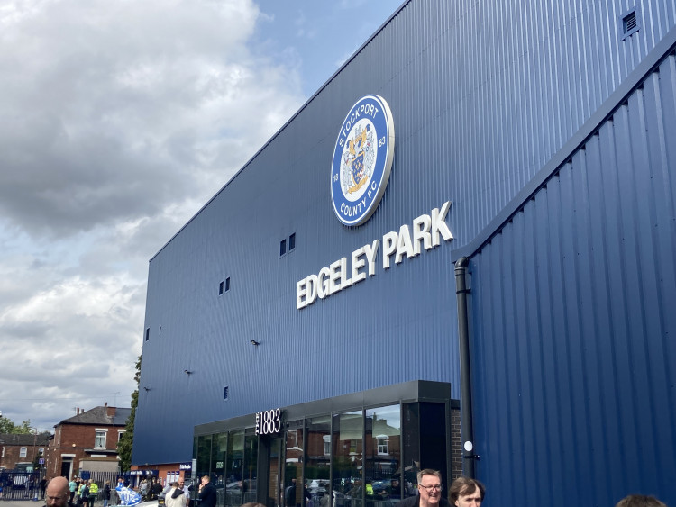 Card payments will be required in all parts of Edgeley Park (apart from collection buckets) from the start of the 2025 / 26 season, Stockport County has announced (Image - Nub News)