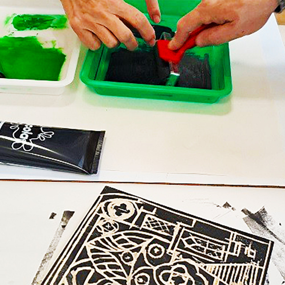 Creative Woodcut Printmaking: Design, Carve and Print in a weekend - Landmark Summer School Creative Woodcut Printmaking: Design, Carve and Print in a weekend - Landmark Summer School