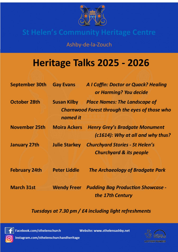 Heritage Talks Series - Winter 2025-26 Heritage Talks Series - Winter 2025-26