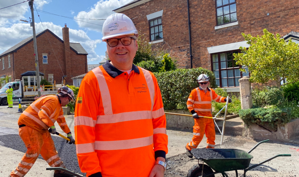 Chair of Cheshire East Council's highways and transport committee, Cllr Mark Goldsmith (Credit: CEC) Chair of Cheshire East Council's highways and transport committee, Cllr Mark Goldsmith (Credit: CEC)