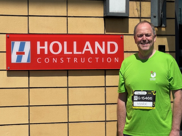 Mark Holland will run the Saucony London 10k this weekend. (Supplied)