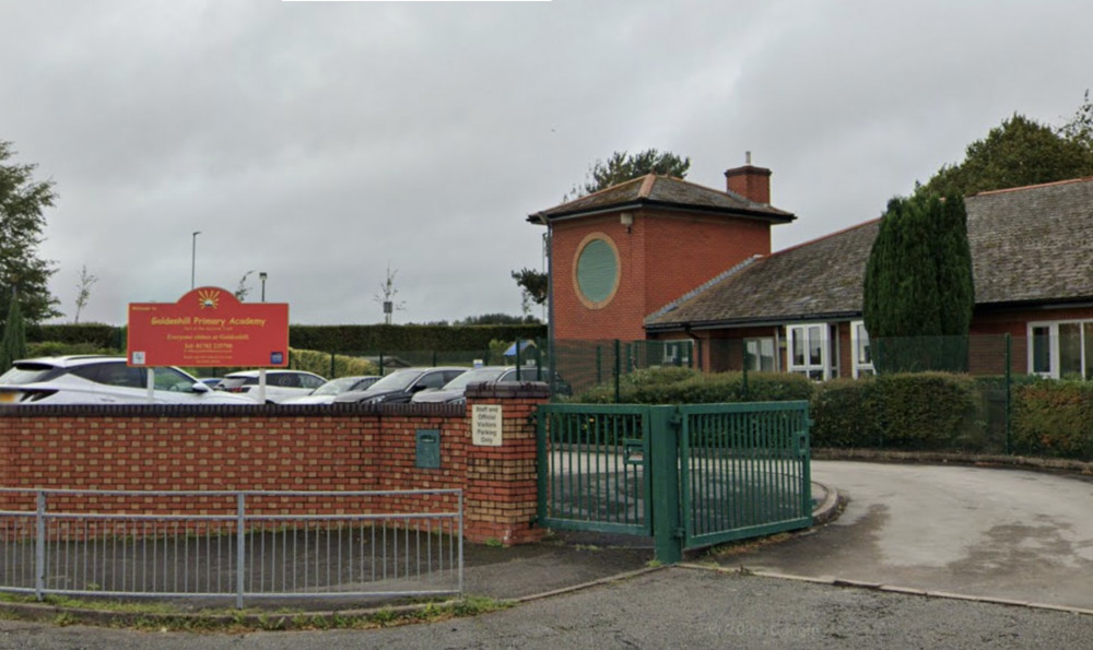 Cracks in the walls at a Stoke-on-Trent school was caused by a build up of heat in the roof, the head teacher says. (Google)