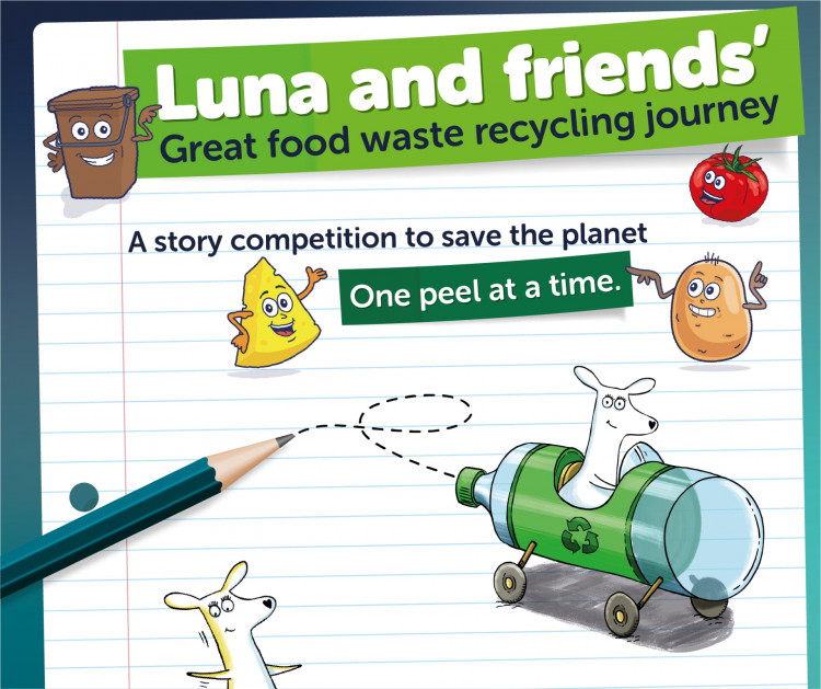 Somerset Council and SUEZ UK, alongside author Ben Pulletz, launched a story competition for ages 7-16, focusing on food waste recycling awareness.