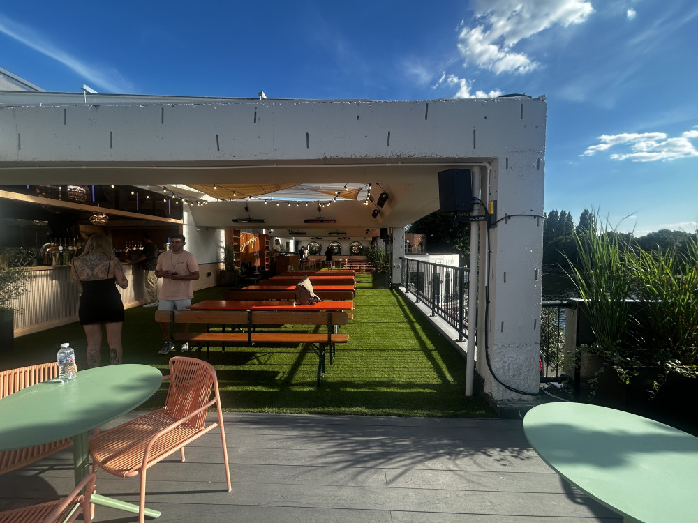 Sonnys is nestled above Kingston's Riverside Walk (Credit: Tilly O'Brien) Sonnys is nestled above Kingston's Riverside Walk (Credit: Tilly O'Brien)