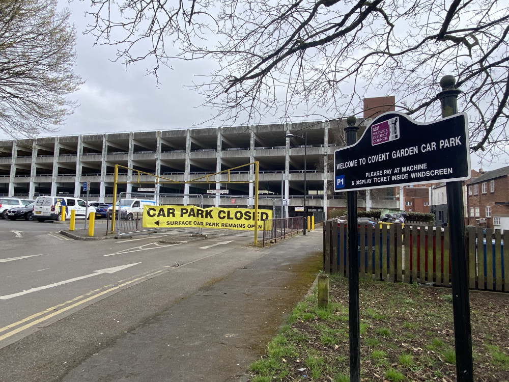 The deconstruction at Covent Garden Multi-Storey Car Park in Leamington Spa will begin this month (21 July) (image via Nub News) The deconstruction at Covent Garden Multi-Storey Car Park in Leamington Spa will begin this month (21 July) (image via Nub News)