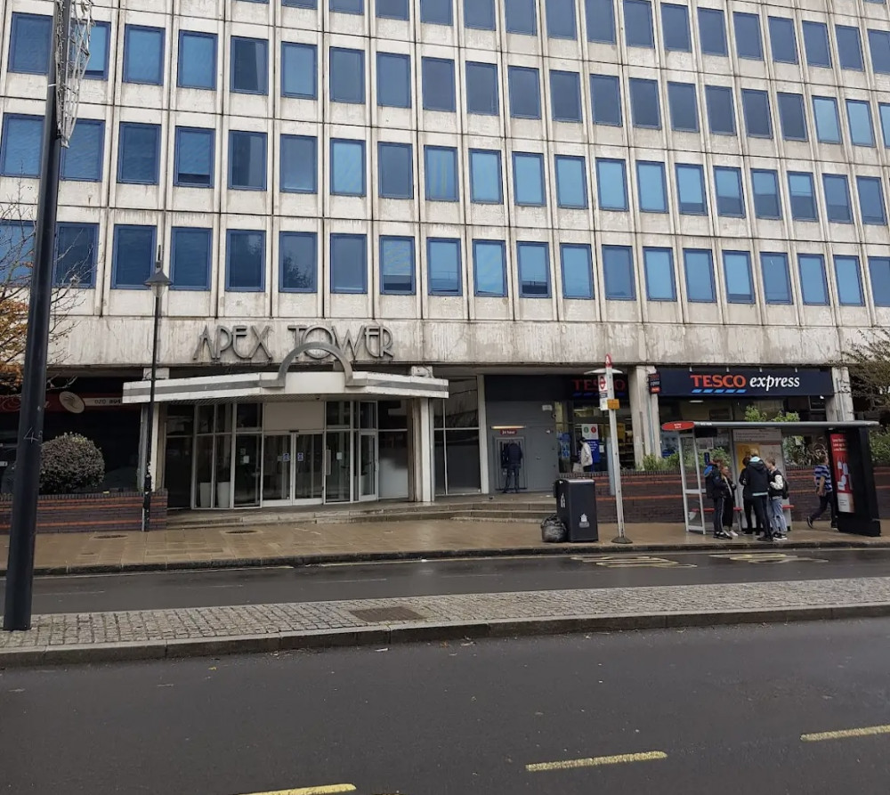 Apex Tower is located in 7 High St, New Malden KT3 4LH (Image via Google Maps) Apex Tower is located in 7 High St, New Malden KT3 4LH (Image via Google Maps)