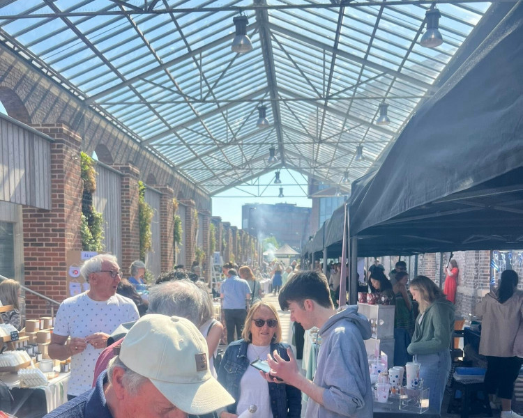 The free event has over 90 traders and food vendors (Image via: Trader Markets)