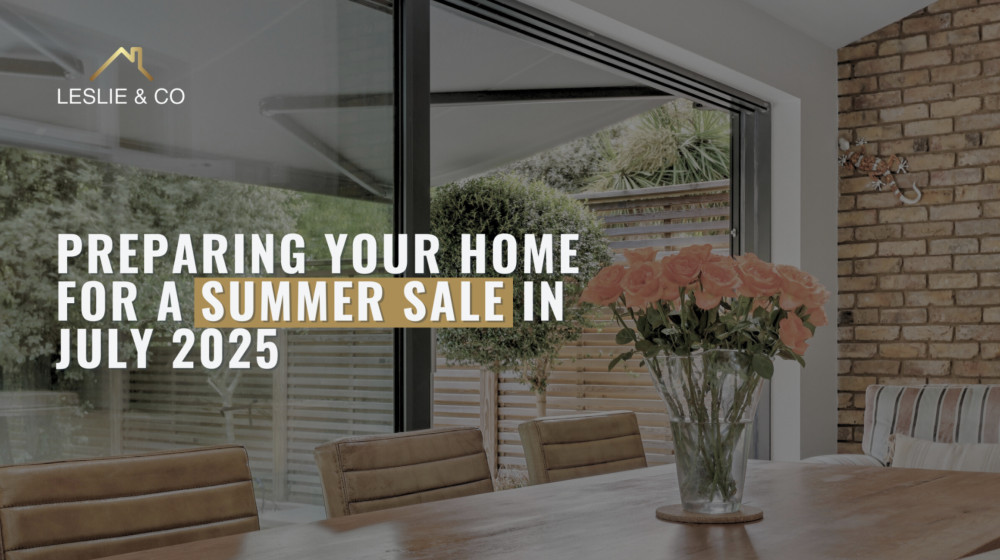 Leslie & Co reveal how to prepare your home for viewings this summer (credit: Leslie & Co). Leslie & Co reveal how to prepare your home for viewings this summer (credit: Leslie & Co).