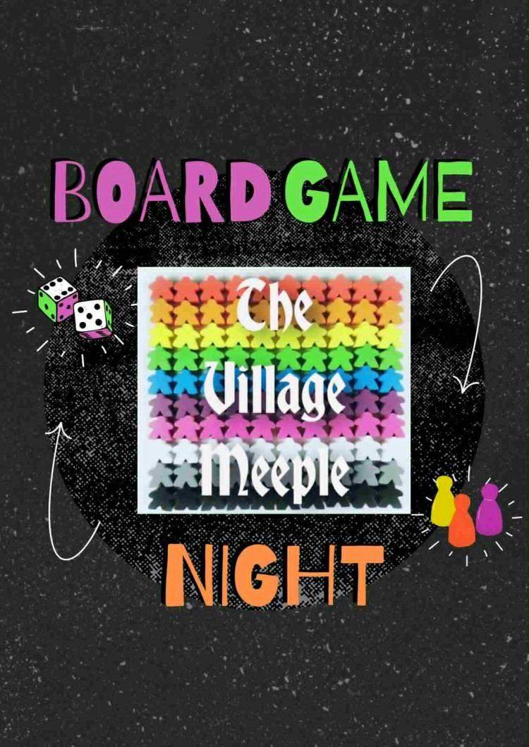 The Village Meeple, Board Game Night, pre-Glastonbury Pride event The Village Meeple, Board Game Night, pre-Glastonbury Pride event
