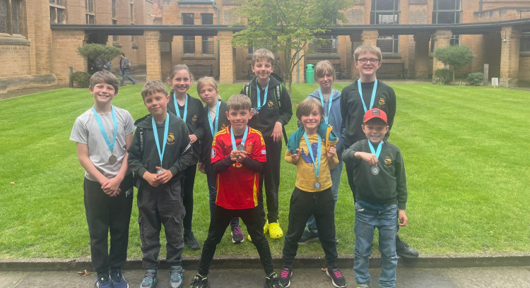 The Rainow Primary School chess club (Credit: Alex Galloway)