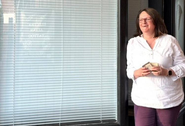 Julie Dawn Brocklehurst started the business during lockdown (Credit: Silktown Soap Company)