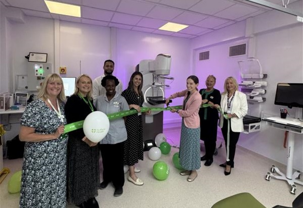 Aphra Brandreth MP opens the new mammography suite at The Grosvenor Hospital (Image via: Nuffield Health Chester) Aphra Brandreth MP opens the new mammography suite at The Grosvenor Hospital (Image via: Nuffield Health Chester)