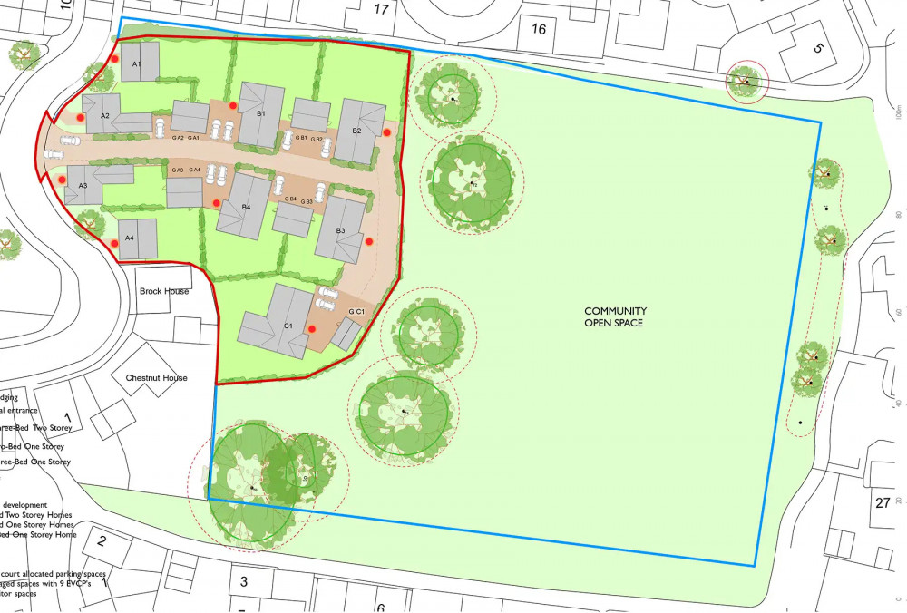 Plans for nine bungalows at Tadley Acres in Shepton Mallet face divided local opinion, as Somerset Council's decision nears. Plans for nine bungalows at Tadley Acres in Shepton Mallet face divided local opinion, as Somerset Council's decision nears.