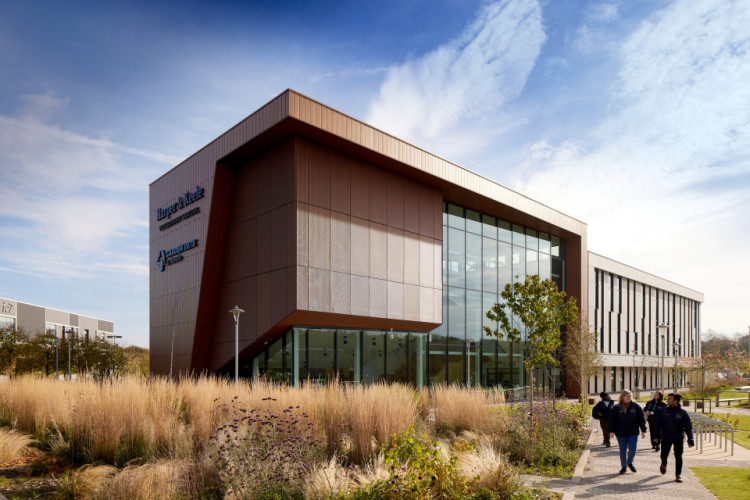 Harper & Keele Vet School has been ranked number one by students. (Keele University)