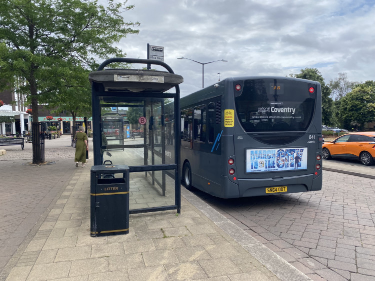 Warwickshire County Council is looking to privatise its bus shelter repairs (image by Nub News)