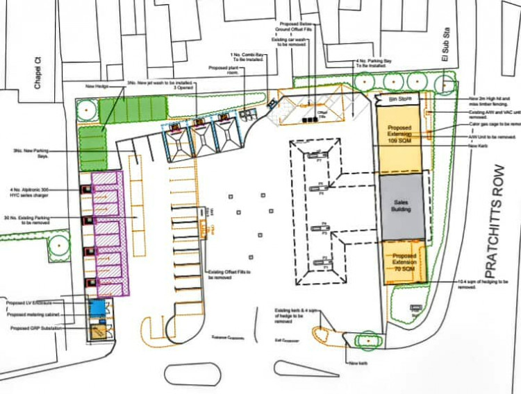 Plans have been put forward to construct a new Burger King and Greggs at Morrisons Petrol Station, Station Road (CEC Planning).