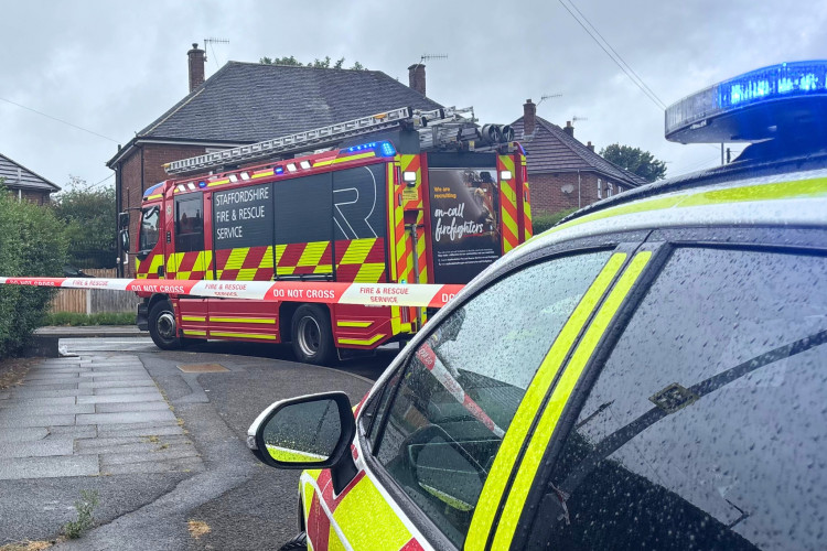 A house fire in Blurton has been extinguished this afternoon. (Nub News)