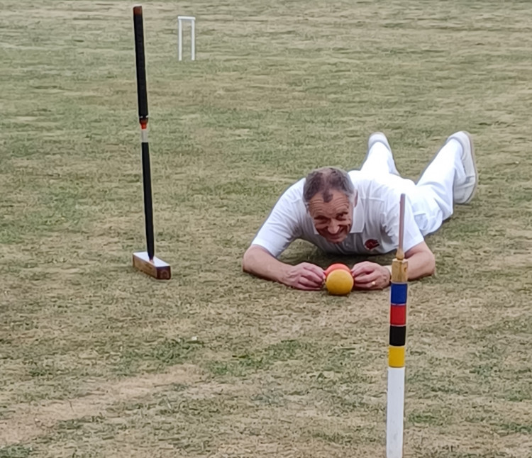 Adrian Morris continued his fine form in the opening singles match (image via KTSCC)