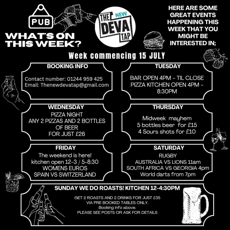 THIS WEEK @ The New Deva Tap