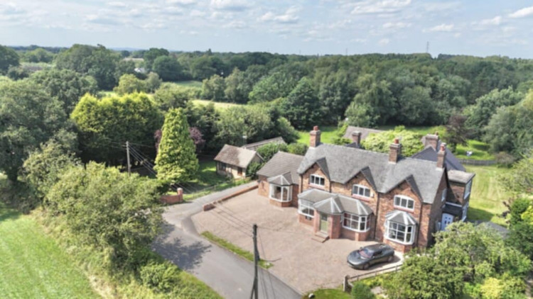 The seven-bedroom country home on Nursery Road, Oakhanger (James Du Pavey).