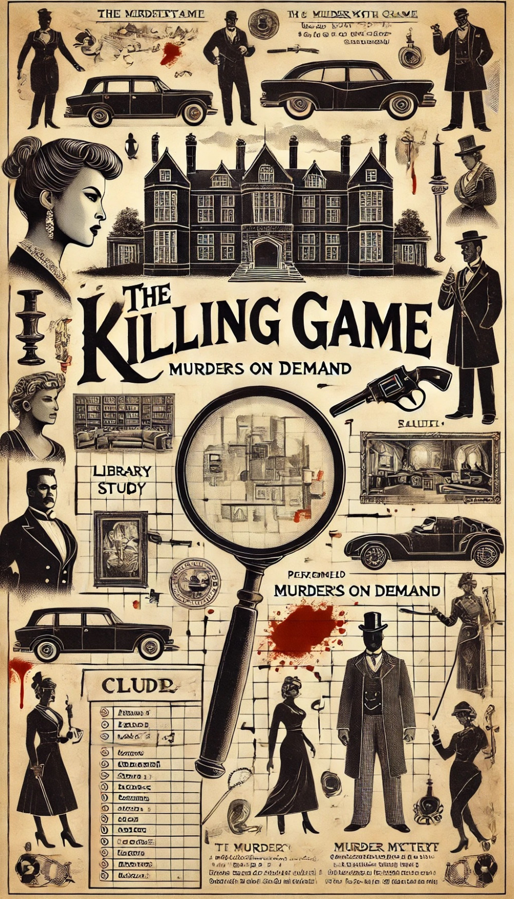 "The Killing Game" - Murder Mystery Night "The Killing Game" - Murder Mystery Night