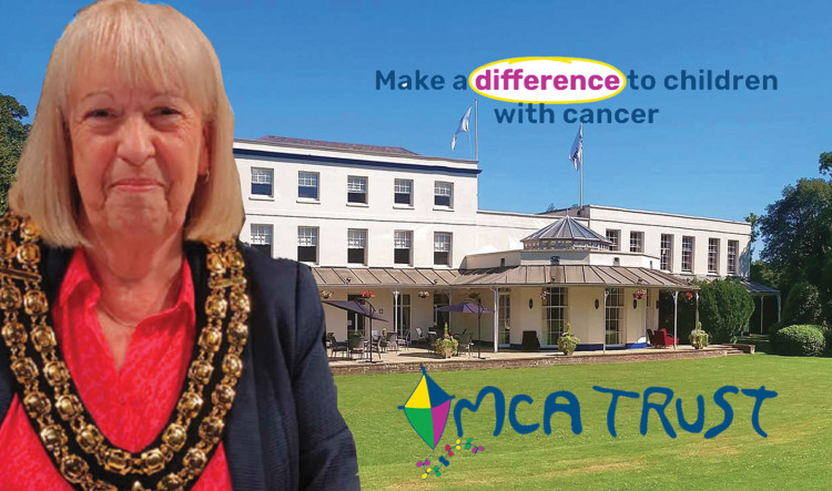 Mayor Cllr Sue Shinnick is hosting fundraising even for local children's cancer charity.