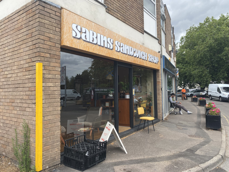 Sabins has officially opened at St John’s (image by Nub News)