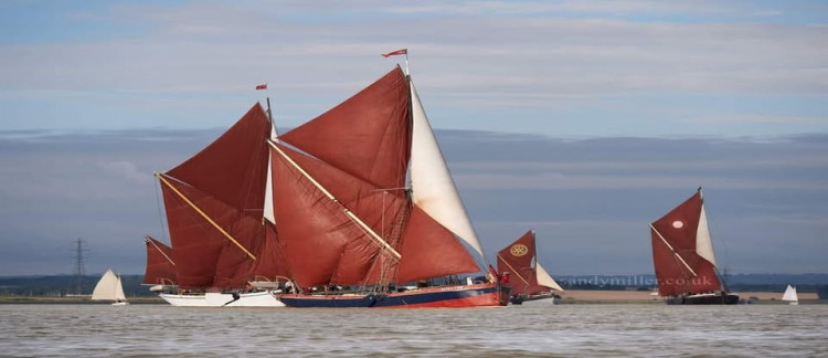 Thames Sailing Barge Repertor by Sandy Miller