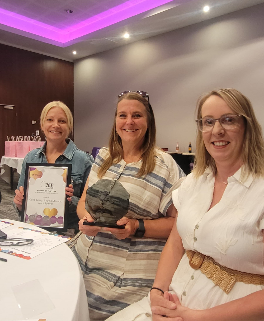 Ashby Netball Club celebrates winning three regional awards, including Club of the Year (Photo: Ashby Netball Club)