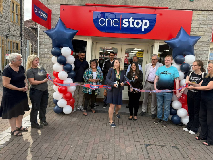 One Stop opened in Street today, a month after Post Office’s return. (Photo: Street and Glastonbury Chamber of Commerce) 