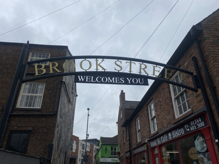 The operation focused on Brook Street, Chester (Nub News)