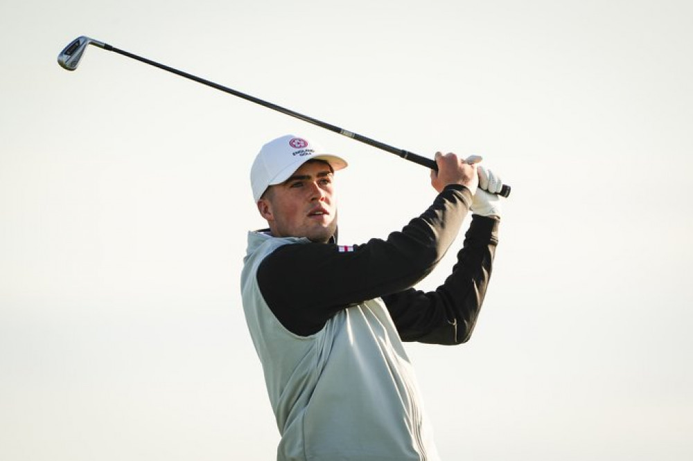 Seb Cave, who is from Melbourne and Ashby, is competing in the Open Championships (Photo: England Golf) Seb Cave, who is from Melbourne and Ashby, is competing in the Open Championships (Photo: England Golf)