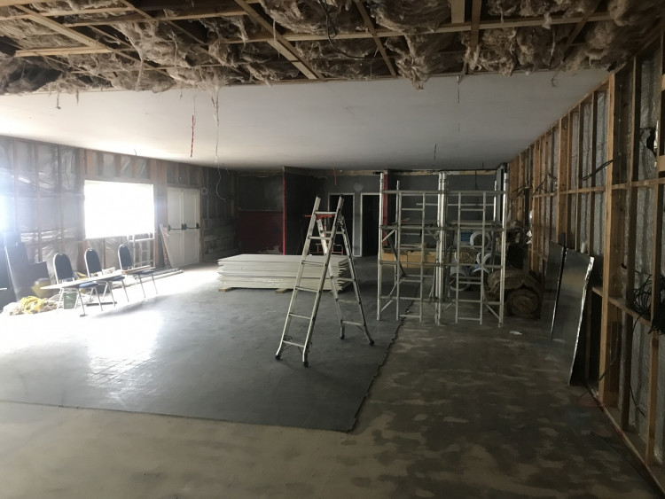 Tramways club rebuild underway after 2024 fire (Photo: Tramways) 