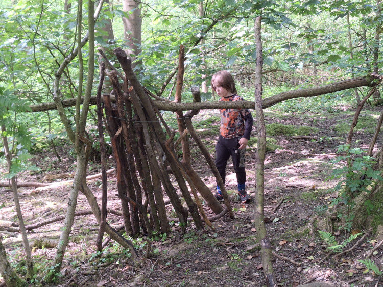 Based at Moira Furnace and Hicks Lodge, Wild Minds hopes to enhance the mental health and well-being of young people through nature (Photo: Wild Minds)