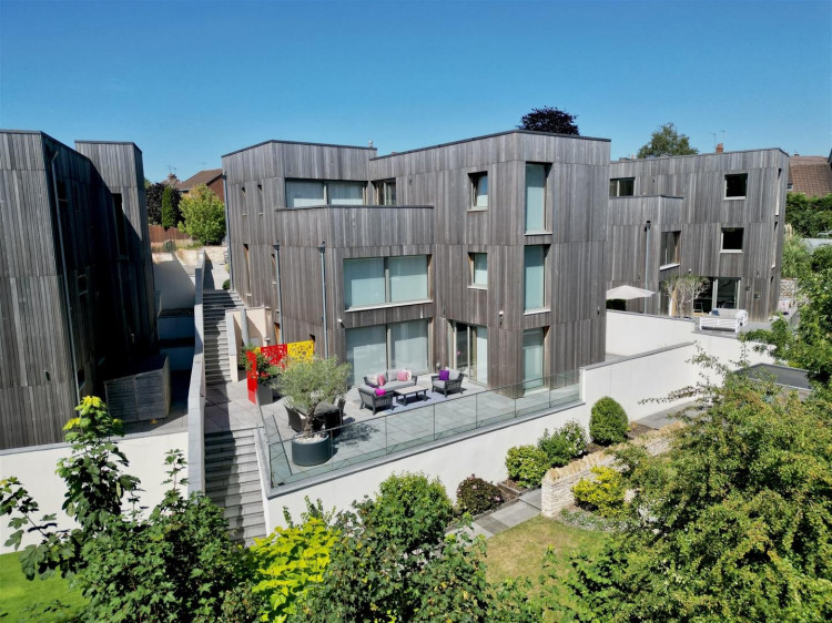 Luxury eco-home with panoramic views hits the market in Frome.