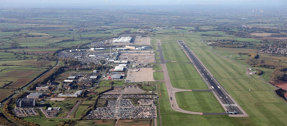A new 'mega-development' is being discussed for farmland near East Midlands Airport (Photo: EMA) A new 'mega-development' is being discussed for farmland near East Midlands Airport (Photo: EMA)