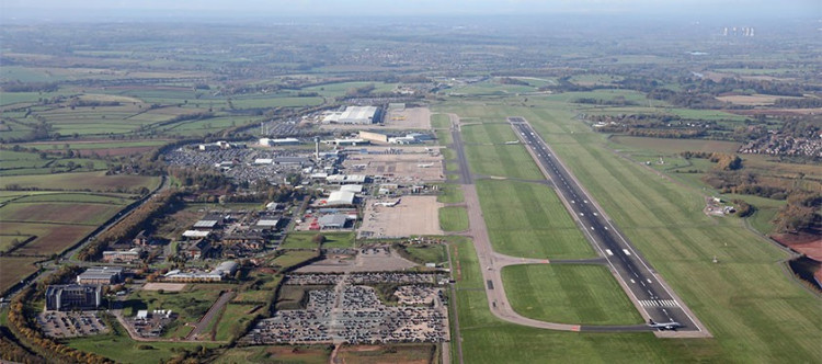 A new 'mega-development' is being discussed for farmland near East Midlands Airport (Photo: EMA)