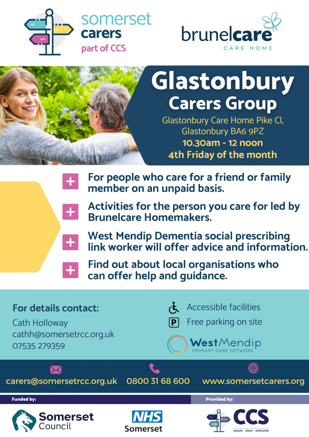 Glastonbury Carers Support and Social Group Glastonbury Carers Support and Social Group