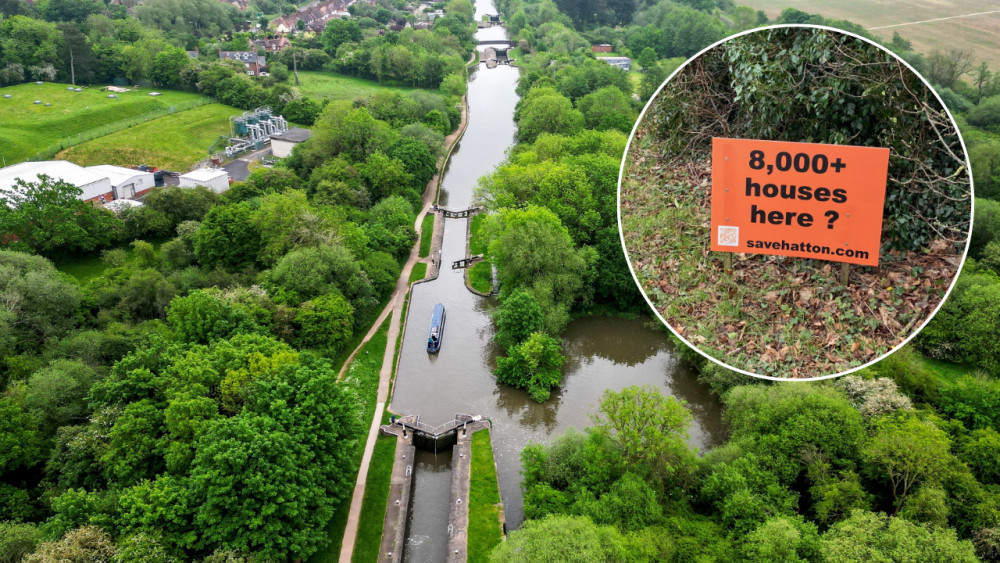 Hatton residents fear thousands of houses could be coming to the village (image via SWNS / KHSR) Hatton residents fear thousands of houses could be coming to the village (image via SWNS / KHSR)